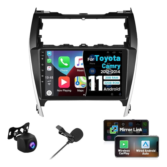 Stereo Toyota Camry 2012-2014 Android Carplay GPS 2G 32G