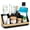 Gold, variant on Bathroom Organizers and Storage - Detachable 7 Slots for Bathroom Accessories Organization Counter Vanity Storage