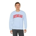 thumbnail image 6 of Bosnian Bosnia Sweatshirt Gifts Crew Neck Shirt Long Sleeve Unisex, 6 of 7