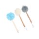 thumbnail image 2 of 3 bolas de baño con mango largo, cepillos de ducha y esponjas de baño (gris, azul, blanco), 2 of 7