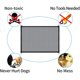 thumbnail image 3 of Magic Gate For Dogs Retractable Stair Gate Baby Gate Pet Safety Gate Pet Isolation Net Large Wide Retractable Pet Gate For Separating Baby And Pets Ea, 3 of 4