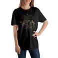 thumbnail image 2 of DC Comics Black Adam Shazam Lightening Black T-Shirt, 2 of 4