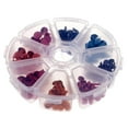 thumbnail image 3 of 200 Pieces Mini Round Pastel Brads Split Pins Paper Fasteners Scrapbooking Crafts Making Stamping And DIY Embellishment Fastener Brads Storage In Box, 3 of 6