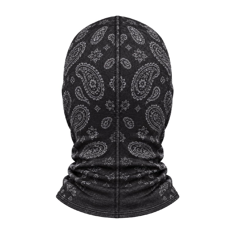 Funny Realistic Face Ski Mask Old Man Winter Balaclava 3D Printed Full ...
