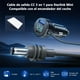 thumbnail image 2 of Cable de Alimentación CC Starlink Mini Negro Puertos Tipo C y USB A para Coches y Camiones, 2 of 7