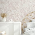 thumbnail image 4 of InHome Blush Marble Swirl Peel & Stick Wallpaper, 4 of 6