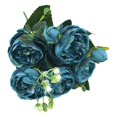 thumbnail image 3 of 2 Pcs Faux Persian Rose 5 Flowers Silk Bouquet Party Decors Embellishment Baoblaze none, 3 of 8