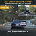 thumbnail image 2 of Cámara de salpicadero FITCAMX 4K dual para Porsche 911 992 Cayenne 9YA 9Y0 9Y3, 2 of 7