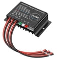 thumbnail image 2 of HUINE 20A 12V 24V Auto IP68 Waterproof PWM Solar Charge Controller Solar Panel Battery Intelligent Regulator for Solar System Caravan Boat(24 Hours Working Mode), 2 of 4