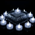 thumbnail image 1 of Tea Lights,12 Pack Flameless LED Tealight Candles，Realistic Flickering Bulb Battery Operated LED Tea Lights Candles. Ideal for Parties, Weddings, Birthdays, Festival Celebration, 1 of 5