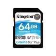 thumbnail image 1 of Memoria Kingston Canvas Go! Plus SDXC UHS-I U3 de 64GB, Clase 10. Kingston SDG3/64GB, 1 of 2
