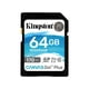 thumbnail image 1 of Memoria Kingston Canvas Go! Plus SDXC UHS-I U3 de 64GB, Clase 10. Kingston SDG3/64GB, 1 of 2