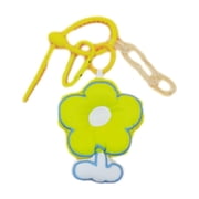 Fashionable keychain pendants, colorful creative fabric flowers, exquisite womens bag pendants, backpack ornaments, pendant gifts