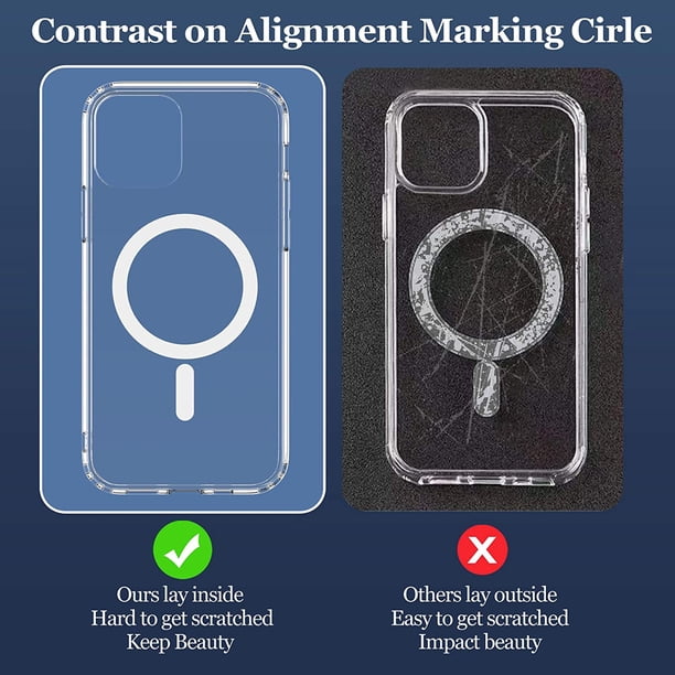 Funda Transparente Para IPhone 16 (6.1 Pulgadas) - Delgada, Rígida, Antiarañazos Y Antigolpes