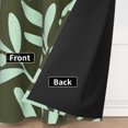 thumbnail image 3 of Tchckioa Boho Leaf Print Blackout Curtains for Bedroom,Privacy Protection Grommet Window Drapes,Set of 2,52x96, 3 of 8
