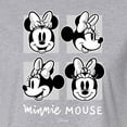 thumbnail image 3 of Disney - Mickey & Friends - Minnie Mouse - Black & White Photo Grid - Juniors Cropped Cotton Blend T-Shirt, 3 of 5