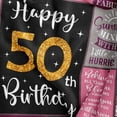 thumbnail image 2 of LHSHID 50th Birthday Gifts for Women 50th Birthday Gift Blanket 50 Year Old Gifts for Women 50th Birthday Gifts for Her 50th Birthday Decorations 50 Years Old Birthday Gifts for Woman 40"x50", 2 of 7