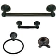 thumbnail image 3 of Nuk3y Vista 4-Piece Bathroom Hardware Accessory Set with 24" Towel Bar, 3 of 11