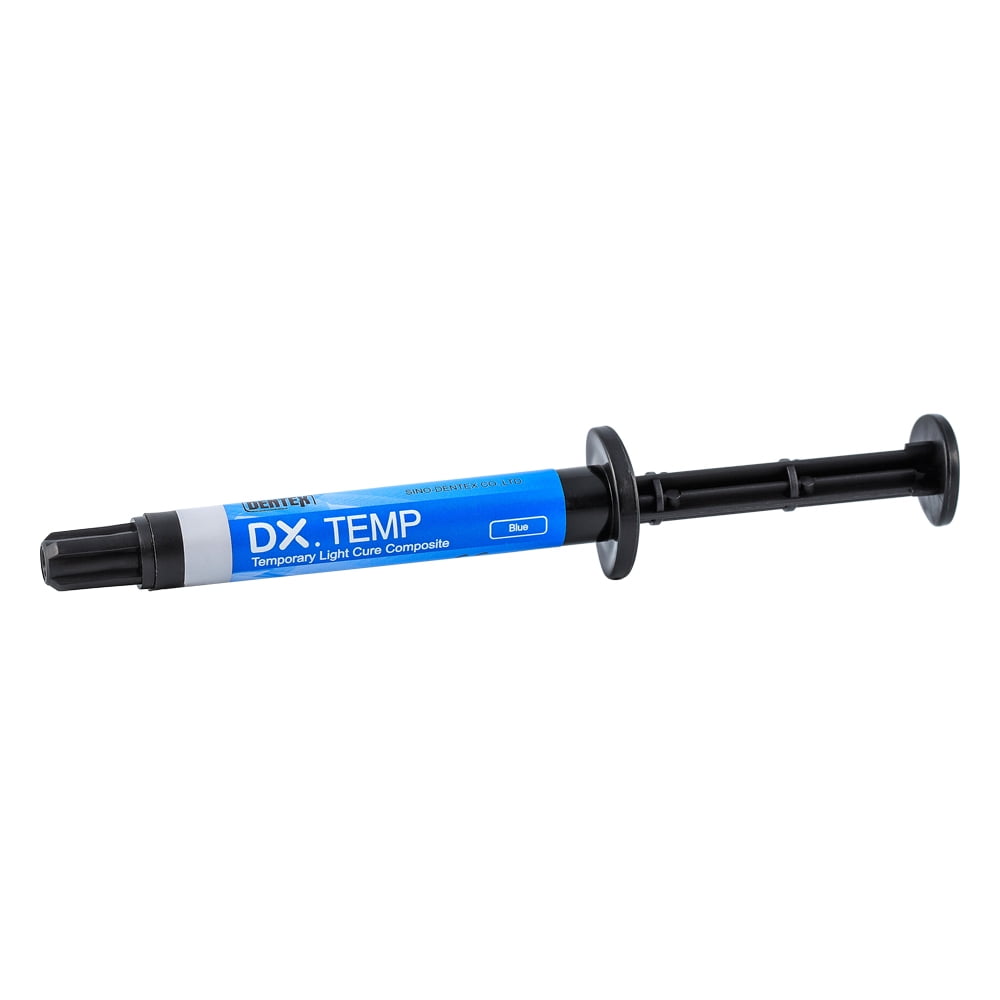 Dental Temporary Filling Light Cure Composite Resin Blue 2.5g/Syringe
