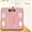 Pink, variant on Digital Body Fat Scale Connected to Mobile Displays BMI Body Fat Muscle Mass with Wireless Connectivity, White
