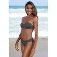 thumbnail image 4 of LASCANA Women's Textured Classic Bikini Swimsuit Bottom, 4 of 6