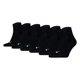 thumbnail image 1 of PUMA Calcetines unisex, paquete de 6 - Quarter Plain ECOM 6P, logo, uni Negro 43-46, 1 of 3