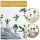 thumbnail image 5 of 1 Juego de pegatina de pared de bonsái, pegatina de pared de planta en maceta, decoración creativa de pared, pegatina de pared de plantas en maceta HOMEMAXS MX16170790, 5 of 5