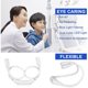 thumbnail image 2 of Lámpara de lectura para el cuello, luz de lectura para libros, luz de trabajo recargable LED, lámpara de cuello con brazo ajustable de 3 colores para leer, tejer, coser, acampar, trotar, cable USB inc, 2 of 5