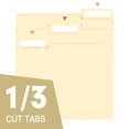 thumbnail image 4 of Carpeta de archivos RAZCC, paquete de 250 unidades, con lengüeta cortada 1/3, tamaño carta, color Ma, 4 of 7