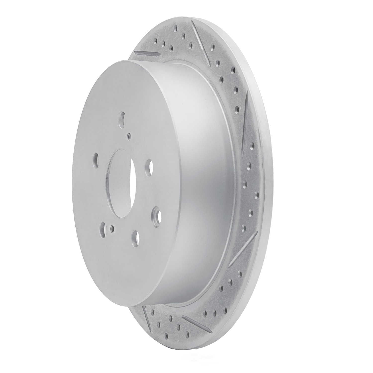 Dynamic Friction Company 830-76141R DFC Geoperformance Rotor - Drilled and Slotted