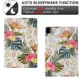 thumbnail image 6 of for iPad mini 6th Gen 8.3" 2021 Case, Pattern PU Leather Full Body Protective Adjustable Stand Cover with Card Pocket Folio Flip Case Cover for iPad mini 6th Gen 8.3" 2021, Golden Pineapple, 6 of 7