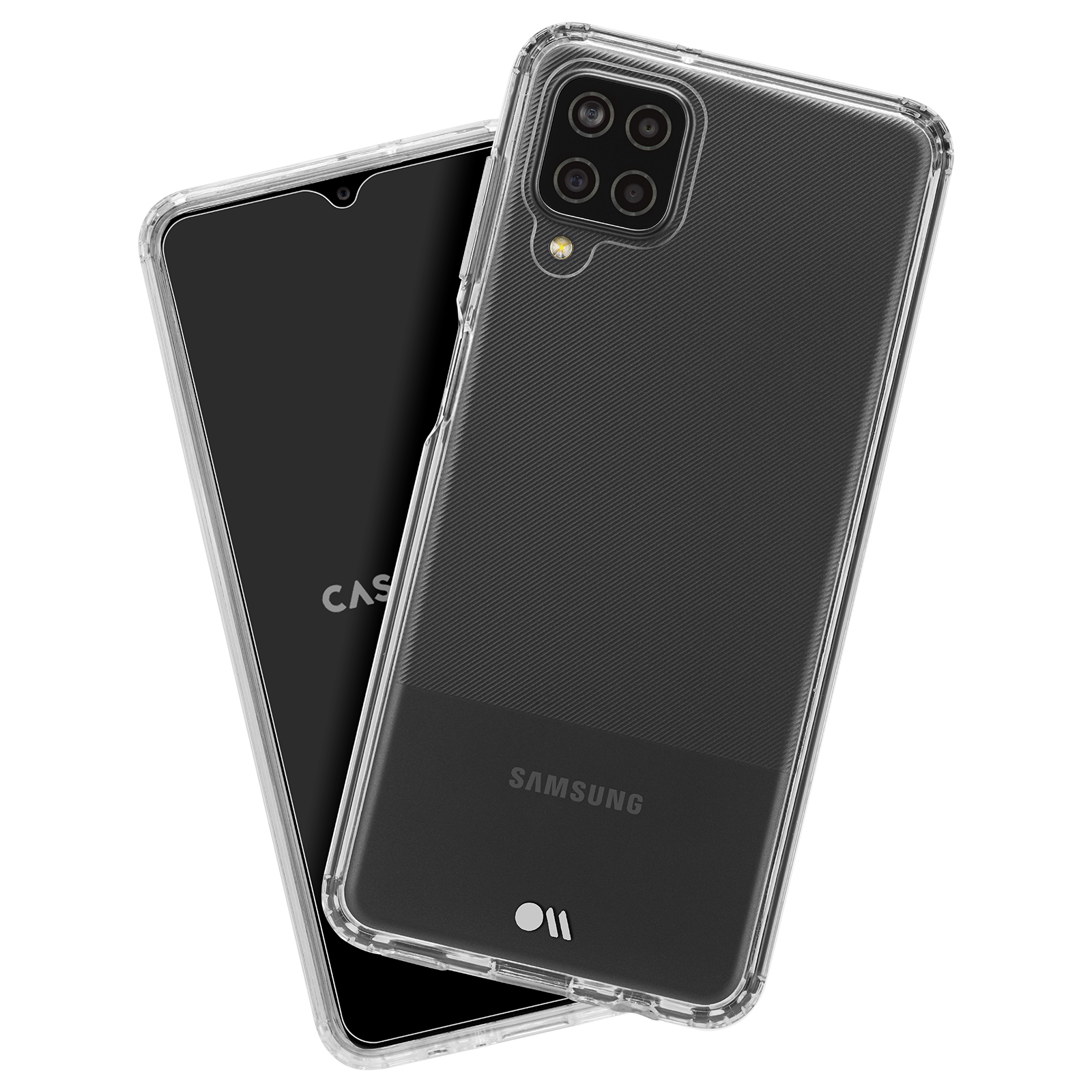 CaseMate Samsung Galaxy A12 Case and Screen Protector Clear