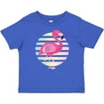 thumbnail image 3 of Inktastic Flamingo Bird Pink Pastel Sunset Girls Baby T-Shirt, 3 of 5