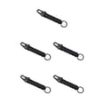thumbnail image 3 of senveriont Paracord Keychain Outdoor Detachable Survival Emergency Keyring Rope Multifunctional Backpack Lanyard Key Holder Black 5Set, 3 of 6