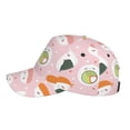 thumbnail image 2 of Lsque Cute Sushi Baseball Cap Trucker Low Profile Hat Golf Dad Hat Adjustable Original Classic Unconstructed Plain Cap Men Women, 2 of 9
