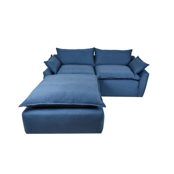Sala Modular Nabu Azul - Kessa Muebles