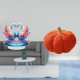 thumbnail image 2 of Escultura de cisne acrílico para centro de mesa y almohada de calabaza de Halloween, adorno decorativo para oficina, dormitorio, sofá, armario., 2 of 8