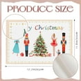 thumbnail image 2 of Christmas Placemats Nutcrackers Placemats Set of 6 Seasonal Winter Table Decorations Xmas Table Mats for Kitchen Dining Table Holiday Kitchen Farmhouse Home Party Decoration 12 x 18 Inch, 2 of 6