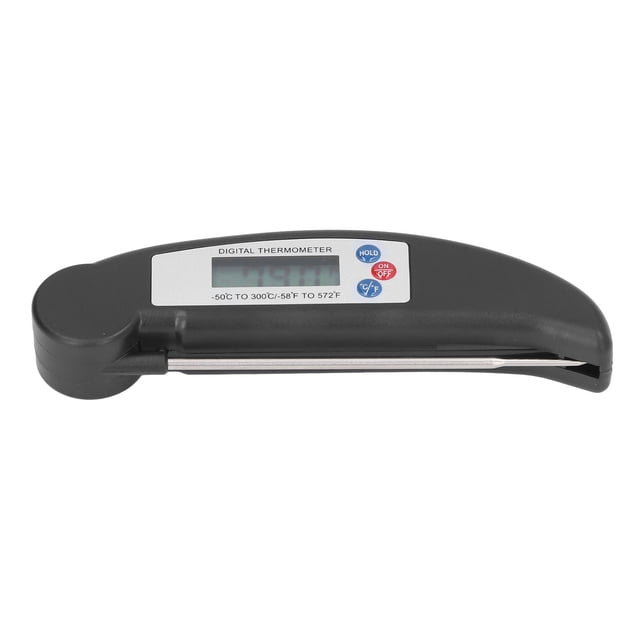 Digital Food Fast Temperature Measurement Folding Probe Safe Cooking Kitchen ABS Stainless Steel Portable Outdoor