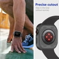 thumbnail image 5 of Elegant Choise Case for Apple Watch Series 8/7/6/5/4/SE 2 40/41mm Frame Hard PC Cover, Gray, 5 of 12