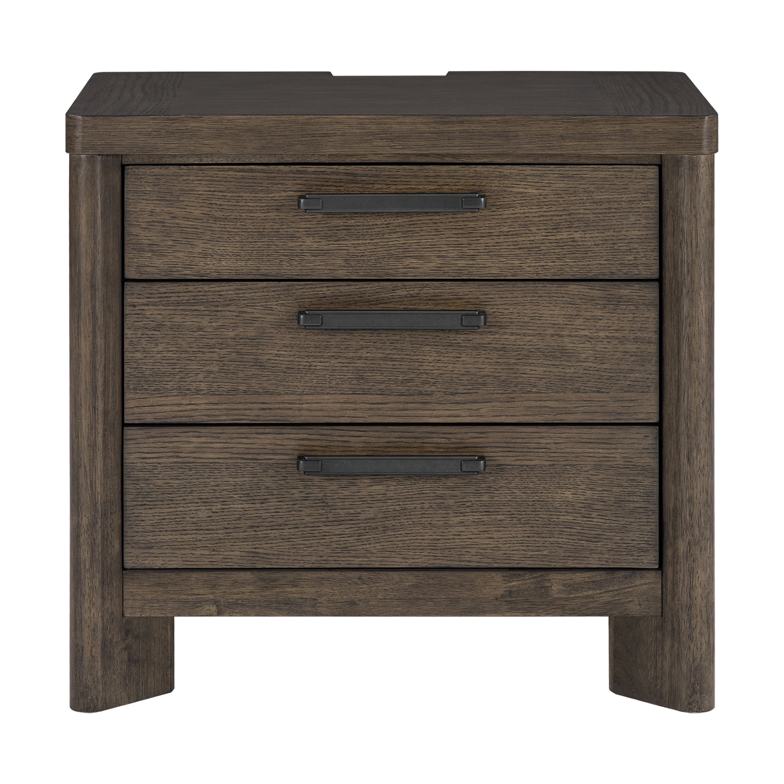 3-Drawer Nightstand with USB
