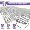 thumbnail image 6 of Quickflame 17" Stainless Steel Flavorizer Bars for Nexgrill 720-0830H 720-0830D 720-0888N (2 Pack), 6 of 7