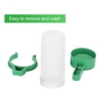 thumbnail image 4 of 12*4*1.3cm Parrot Drinker Automatic Bird Feeder Plastic Parrot Feeder For Feeding Large Birds, 140ML 4pcs, 4 of 5
