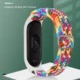 thumbnail image 4 of Bandas de reloj de correa de muñeca con banda de nailon elástico trenzado para Xiaomi Mi Band 5/6/7 NFC, 4 of 7