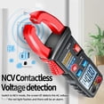 thumbnail image 2 of Clamp Meter Voice Broadcast Digital Multimeter 4000 Counts AC/DC Current Voltage Tester ,Versatile, 2 of 6