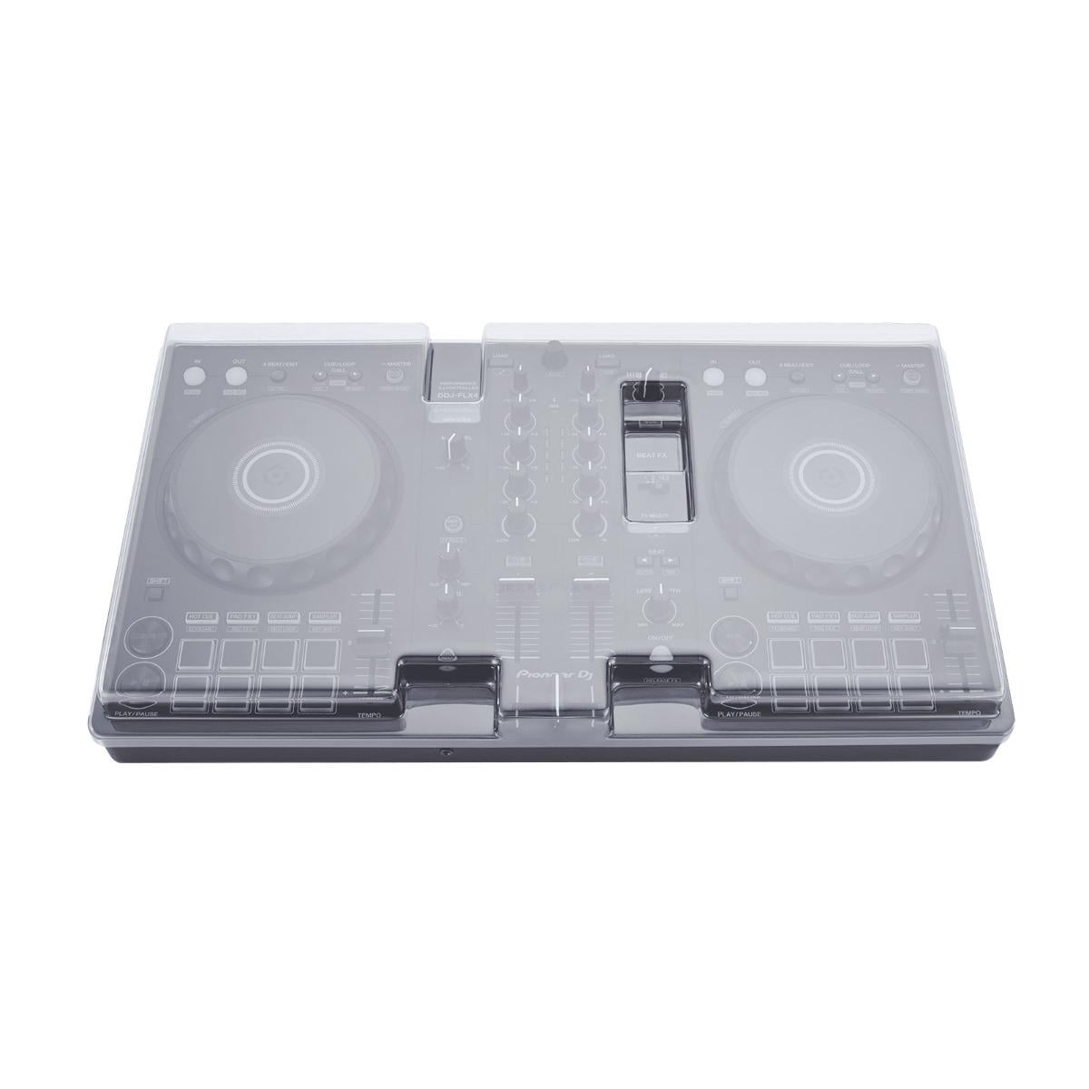 Pioneer DDJ-FLX4 2-Channel DJ Controller for Rekordbox & Serato DJ Lite with Cover & Headphones Package