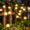 thumbnail image 6 of Solar Swaying Firefly Lights，Solar Garden Lights Outdoor Waterproof, 2 Pack/8 Modes LED Firefly Lights Sway by Wind, Solar Outdoor Lights for Garden Yard Patio Pathway Landscape Decorations (Yellow), 6 of 7