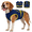 Blue, variant on IDOMIK Dog Anxiety Vest, Adjustable Dog Calming Shirt for Fireworks, Travel & Separation Stress, Gray, XS