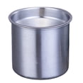thumbnail image 2 of Cheers US Large Windproof Ashtray for Cigarettes Outdoor Ashtrays for Patio Beautiful Tabletop Smoke Thicken Stainless Steel Ashtray for Home/Office, 2 of 7