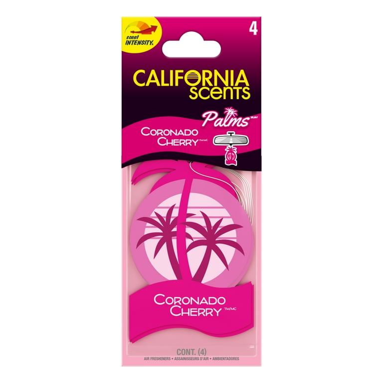 Buy Californian Car Scents Car Air Freshener Cherry, 12 boxes with